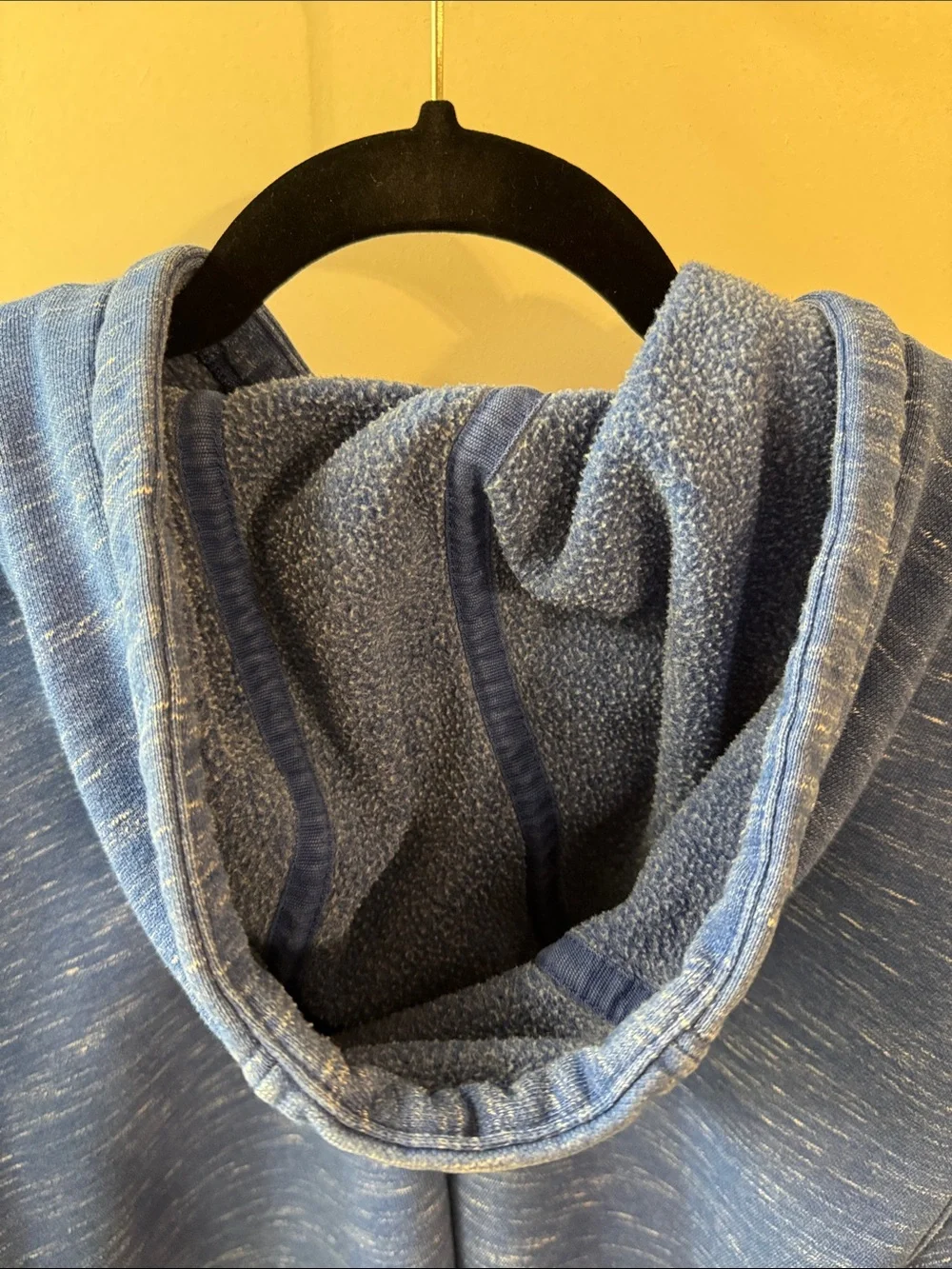 Carhartt Blue Heather Hooded Sweatshirt with Sleeve Logo Size 3XL Loose Fit - Picture 7 of 9